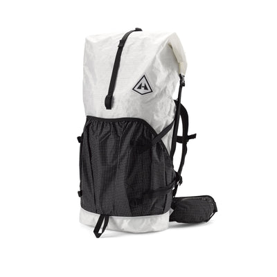 Exterior shot of Hyperlite Mountain Gear's Southwest 70 Pack in White