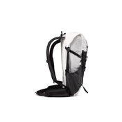 Side view of the Hyperlite Mountain Gear Elevate 22 with cinchable side pockets